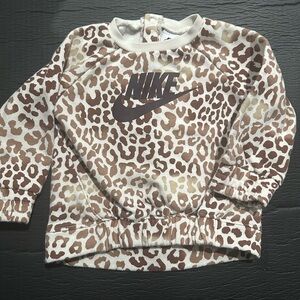Nike Leopard Print Sweatshirt